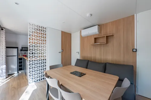 Location - Mobil-Home Premium 3 Chambres - image n°5 - Camping Paradis Les Gorges du Haut Bugey