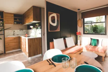 Mietunterkunft - Cottage Victoria Classic Klimatisiert / S - Camping MS Le Pyla