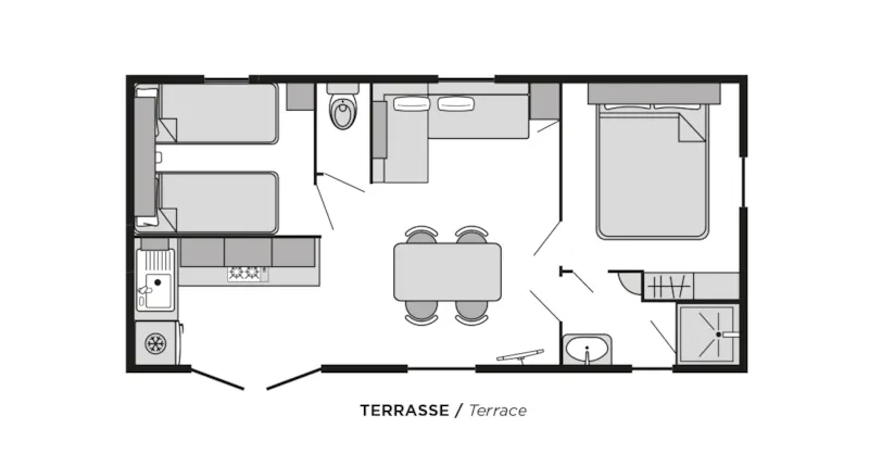 Cottage Riviera Classic Climatisé / S