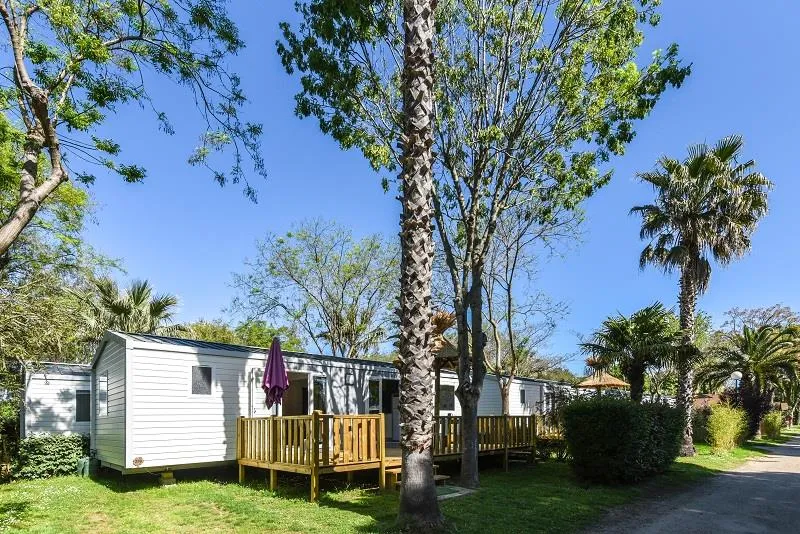 Mobile home FAMILY XL 3 bedrooms, 2 bathrooms, dishwasher + air conditioning + PLANCHA + TV AND WIFI
