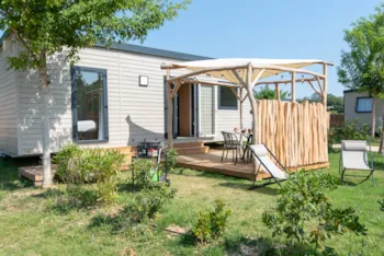 Mietunterkunft - Mobil Heim Privilege 2 Schlafzimmer, 2 Badezimmer, Klima, Plancha, Tv, Wlan, Bettwäsche, Nespresso - Camping Les Galets