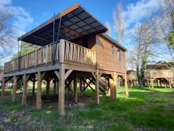 Mietunterkunft - Lodge „Piloti Confort“ 3 Zimmer - VVF Noirmoutier
