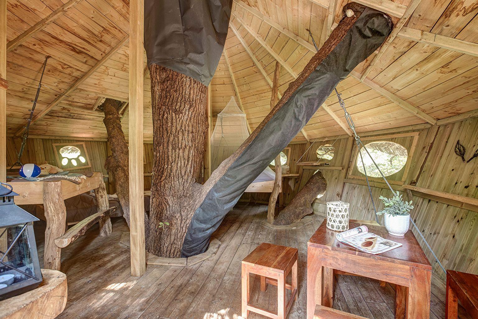 Accommodation - Tree Houses Forest Camp Insolite - Camping Sandaya Les Alicourts