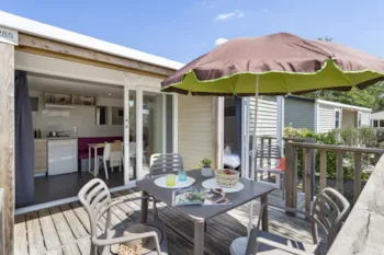 Mietunterkunft - Cottage 2 Schlafzimmer - 2 Badzimmer - Klimaanlage **** - Camping Sandaya Les Alicourts