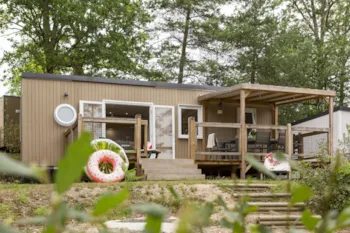 Mietunterkunft - Cottage Key West 3 Schlafzimmer  **** - Camping Sandaya Les Alicourts