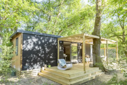 Mietunterkunft - Cottage Garden Forest Camp 2 Schlafzimmer Premium - Camping Sandaya Les Alicourts