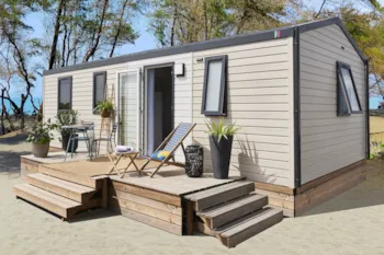 Mietunterkunft - Cottage Normandy 3 Zimmer *** - Camping Sandaya La Côte de Nacre