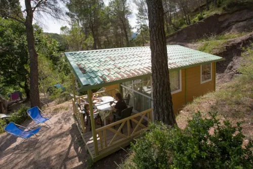 Location - Le Cocon Intimiste Pour Couple Avec Vue Dégagée – Chalet Nemo - image n°8 - Domaine de l'Ecluse