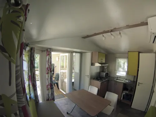 Location - Mobil-Home Niagara 25M²   Un Compromis  2 Chambres + Climatisation + Tv - image n°2 - Domaine de l'Ecluse