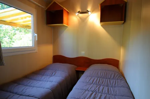 Location - Le Familial Panoramique Et Climatisé – Mobil-Home Texas + - image n°4 - Domaine de l'Ecluse