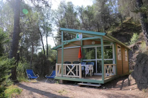 Location - Le Cocon Intimiste Pour Couple Avec Vue Dégagée – Chalet Nemo - image n°7 - Domaine de l'Ecluse