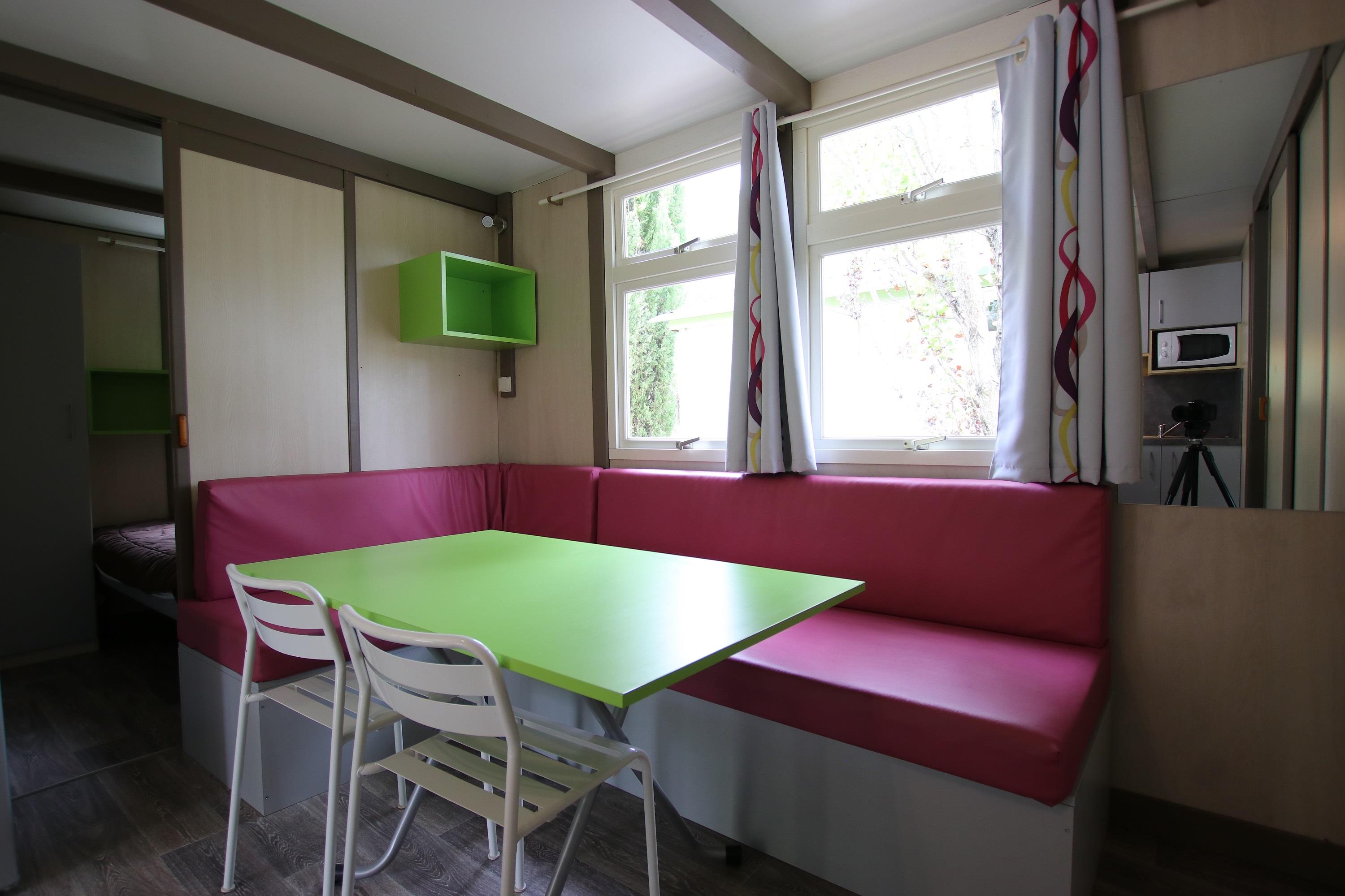 Huuraccommodatie - Chalet Cottage 31M²   Ruim  Rustig  In Het Dennenbos  3 Kamers - Domaine de l'Ecluse