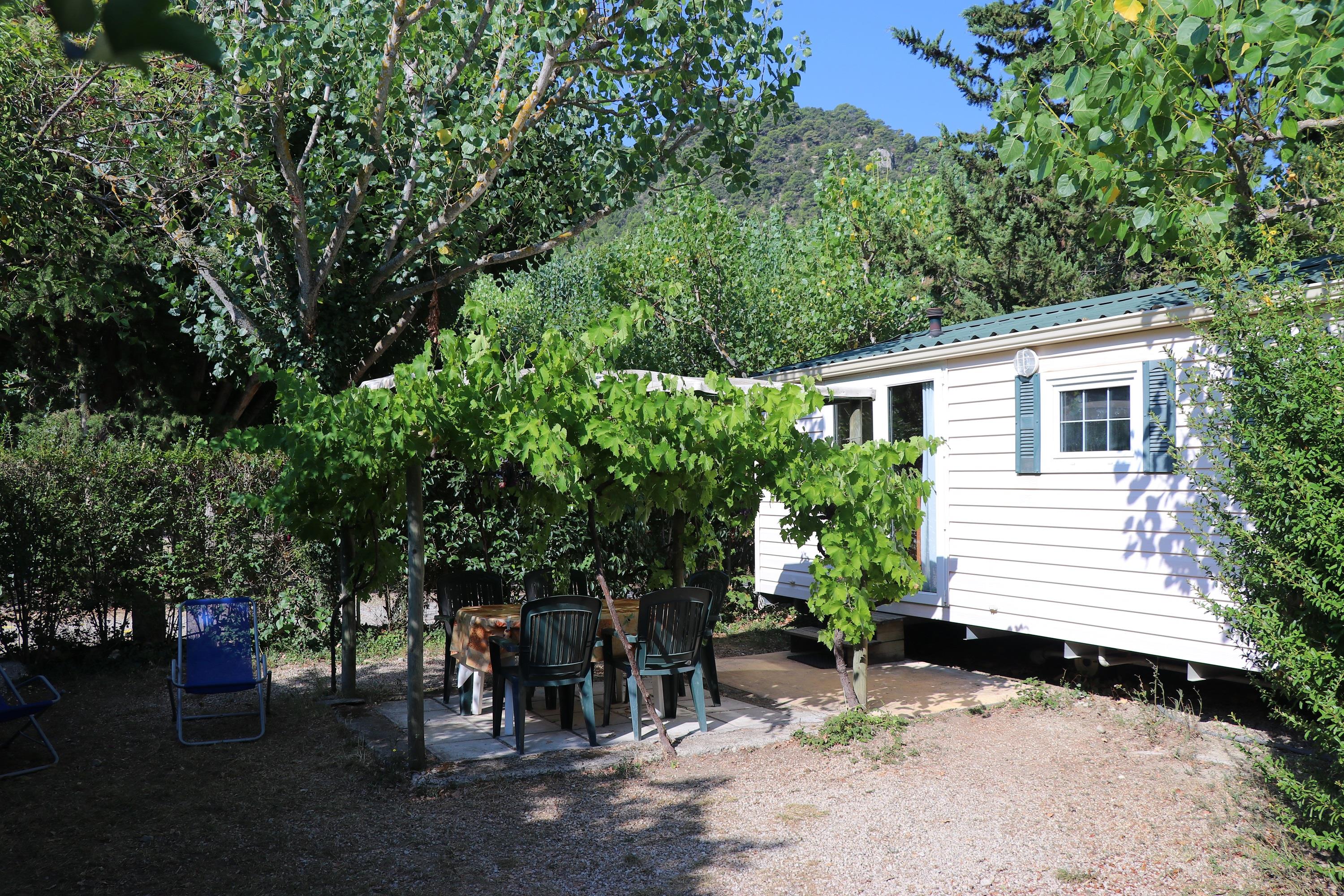 Mietunterkunft - Mobilheim Colorado 25M²   Praktische Lage Im Camping 2 Zimmer - Domaine de l'Ecluse