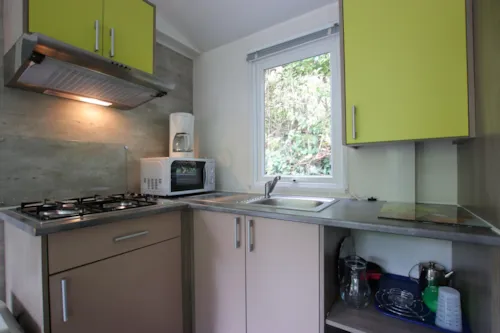 Location - Mobil-Home Niagara 25M²   Un Compromis  2 Chambres + Climatisation + Tv - image n°4 - Domaine de l'Ecluse