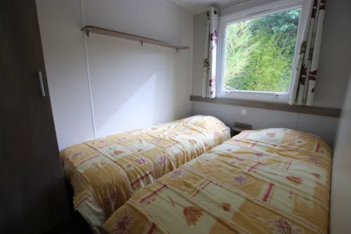 Location - Mobil-Home Niagara 25M²   Un Compromis  2 Chambres + Climatisation + Tv - image n°7 - Domaine de l'Ecluse