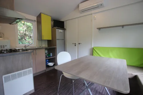 Location - Mobil-Home Niagara 25M²   Un Compromis  2 Chambres + Climatisation + Tv - image n°5 - Domaine de l'Ecluse