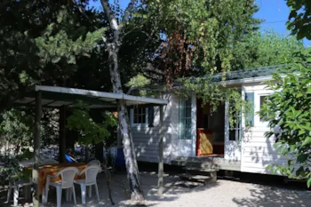 Mietunterkunft - Mobilheim Texas 30M²  Echte 6 Plaatzen Mit 3 Zimmer - Domaine de l'Ecluse