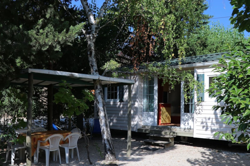 Mobilheim TEXAS 30m²  ECHTE 6 PLAATZEN mit 3 Zimmer
