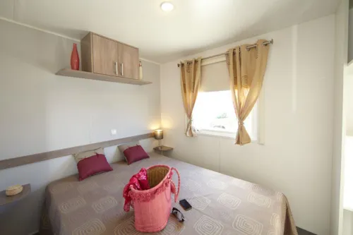 Huuraccommodatie(s) - Stacaravan Niagara Plus 31M² Airconditioning, Vaatwasser, Oven - 2 Slaapkamers - image n°3 - Domaine de l'Ecluse