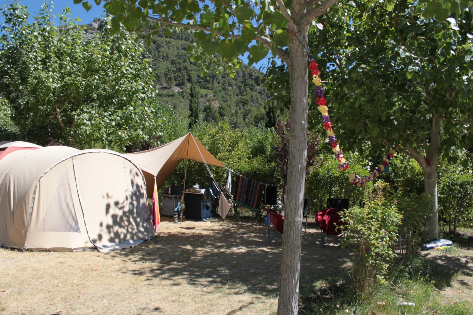 Kampeerplaats - Kampeerplaats Voor Tent, Caravan Of Camper (2 Pers.Incl) - Domaine de l'Ecluse