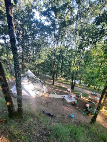 Stellplatz - Tent Pitch (Vehicle Access Not Possible) - Glamping Le Camp