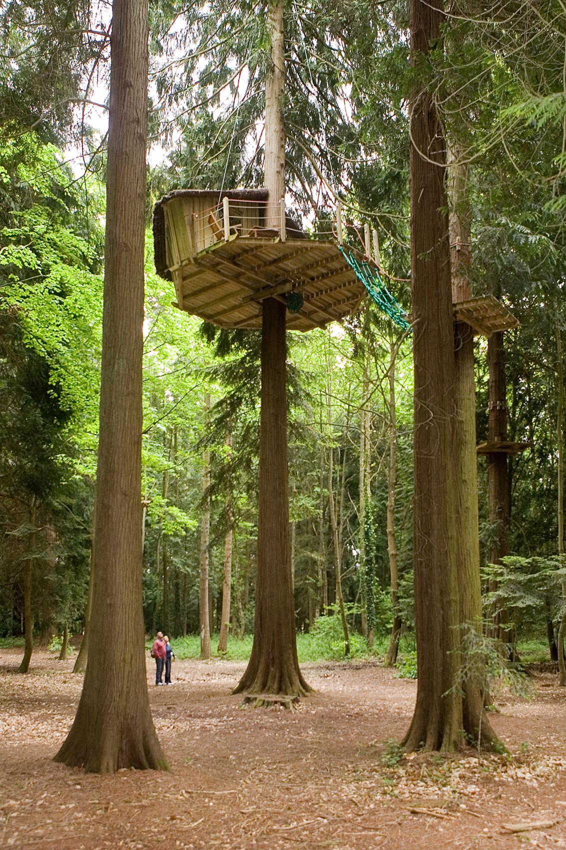 Accommodation - Treehouse Tyrolienne Breakfast Included - Castel Camping Les Ormes, Domaine & Resort