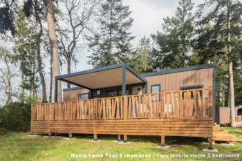 Mietunterkunft - Taos Mobile Homes- 3 Bedrooms - 2 Shower Rooms - Castel Camping Les Ormes, Domaine & Resort