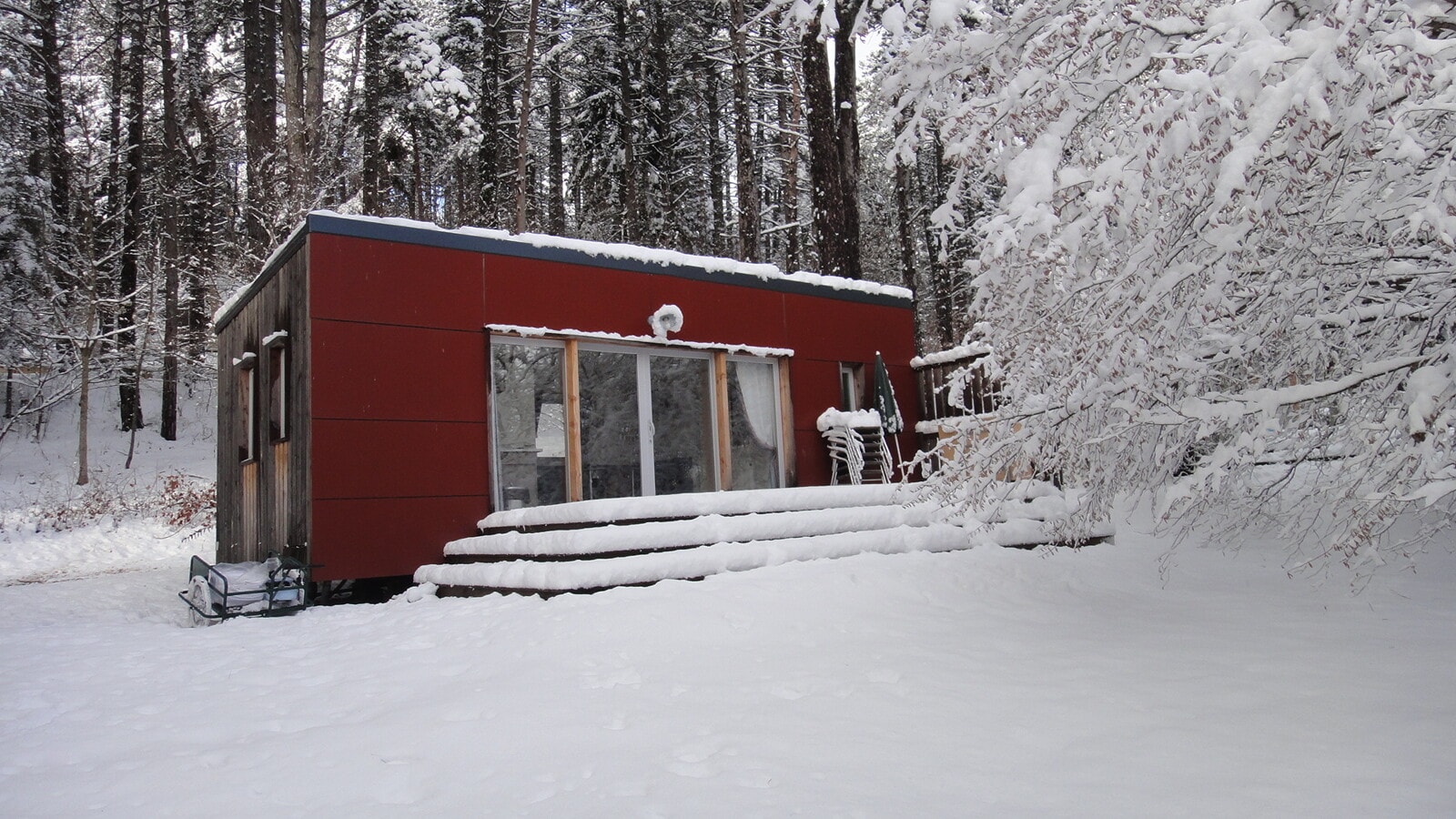 Huttopia Divonne Les Bains - Hiver — Photo 2