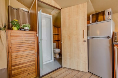 Lodge CONFORT 35m² - 2 bedrooms - with bathroom and toilet+ terrace