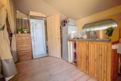 Lodge CONFORT 35m² - 2 bedrooms - with bathroom and toilet+ terrace