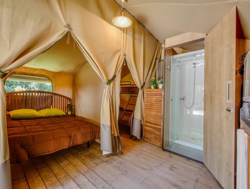 Lodge Confort 35M² -2 Chambres - Avec Salle De Bains Et Wc + Terrasse Intégrée