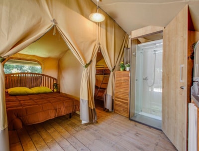 Lodge CONFORT 35m² - 2 bedrooms - with bathroom and toilet+ terrace