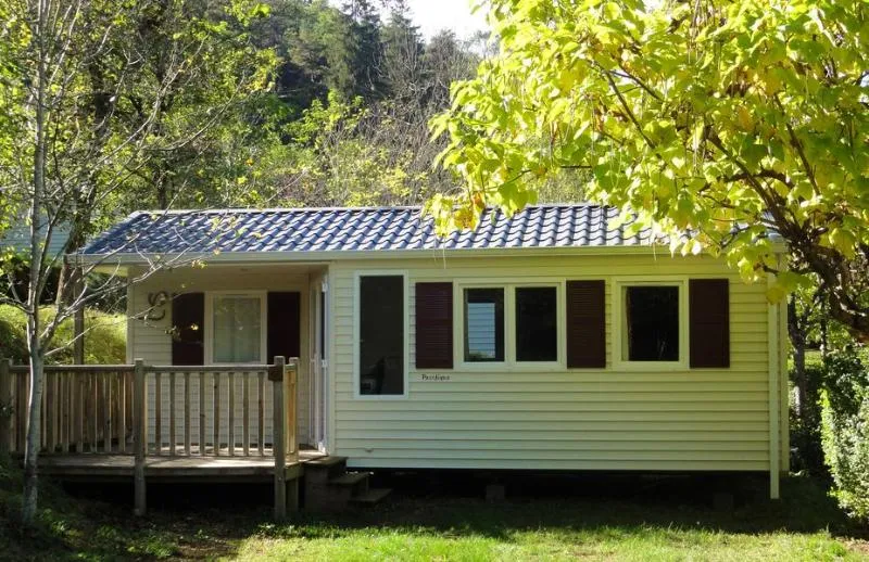 Mobil Home Pacifique Standard 24M² - 2 Chambres  + Terrasse Semi-Couverte 10M² + Tv (Dimanche)