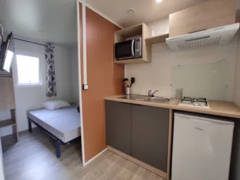 Mietunterkunft - Duo-Studio - 1 Schlafzimmer + Tv - Camping Lac De Pouzauges