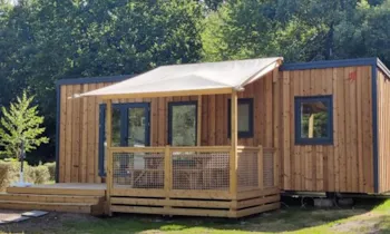 Mietunterkunft - Mobilheim Eden Solo - 1 Schlafzimmer + Tv - Camping Lac De Pouzauges