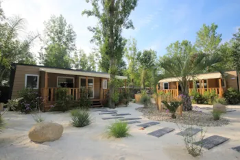 Mietunterkunft - Premium Exclusive Lounge - 3 Bedrooms - 35M² - Air Conditionning - Camping Marvilla Parks - Le Napoléon