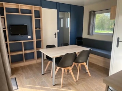 2 bedrooms lodge - without space for baby cot
