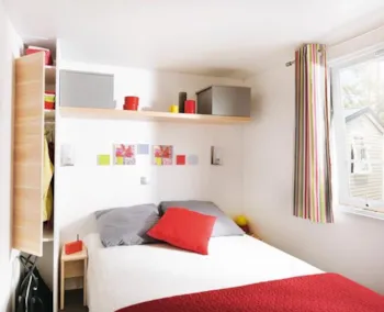 Mietunterkunft - Mobilheim Bien-Être - 2 Zimmer - 26 M² (3 Betten Kinderzimmer) - Plein Air Locations - Camping Ur Onea