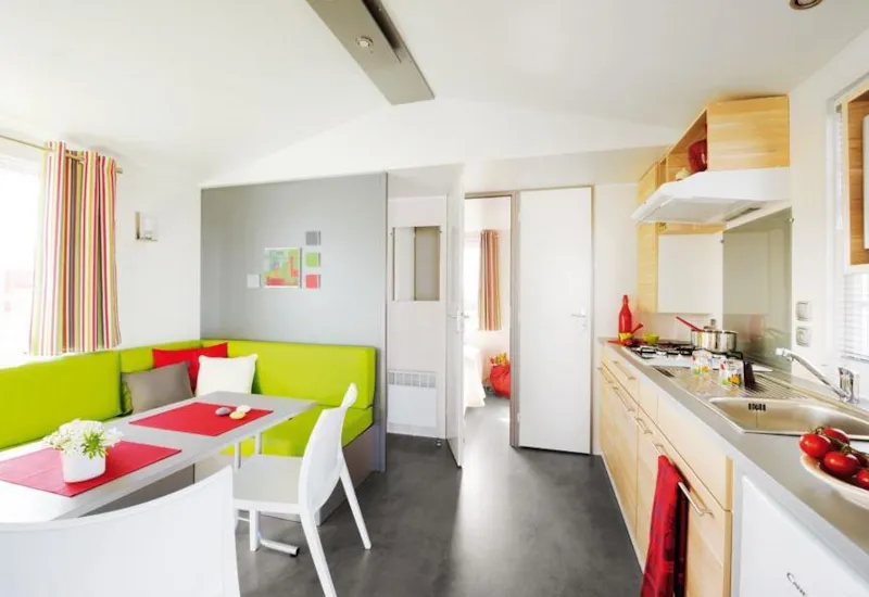 Mobil-Home Bien-Être - 2 Chambres - 26 M² (3 Lits Chambre Enfants)