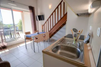 Mietunterkunft - Wohnung Mit Zwischengeschoss - Résidence Olydéa Château de Jouarres