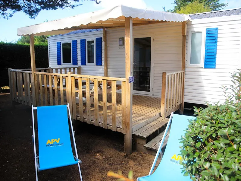 Location - Mobil-Home 3 Chambres - Camping Au Val De Loire By TLC Vacances