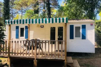 Mietunterkunft - Mobilheim Solo - 1 Schlafzimmer - Domaine Entre Mer et Forêt