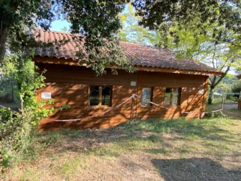 Mietunterkunft - Hütte Ukraine (1 Doppelbett + 1 Etagenbett) - Domaine Entre Mer et Forêt