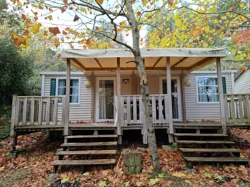 Mietunterkunft - Mobilheim Solo - 1 Schlafzimmer - Domaine Entre Mer et Forêt