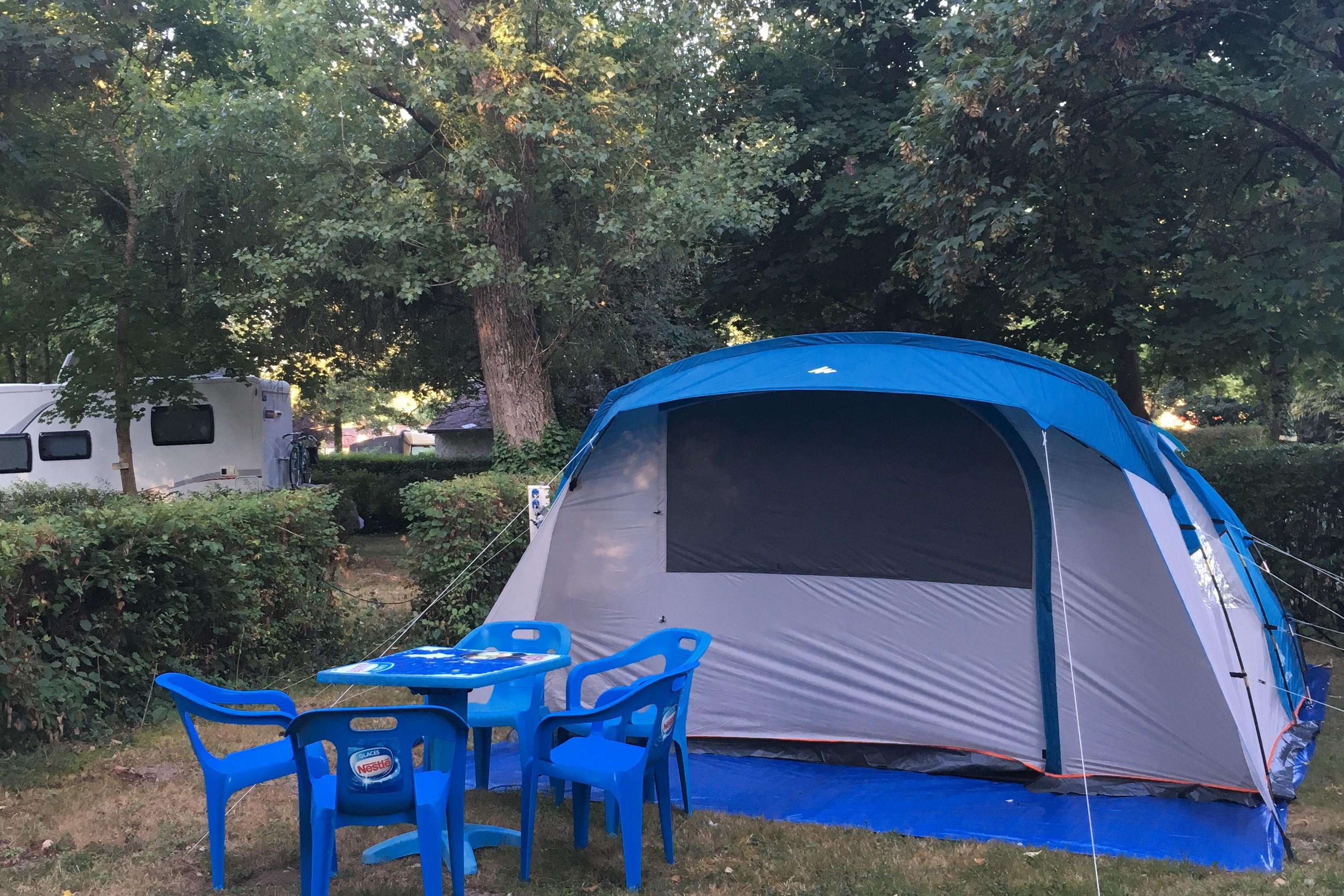 Location - Tente Équipée Arpenaz 5.2 - Sans Sanitaires - Camping Les Bains