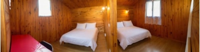Chalet without toilet blocks