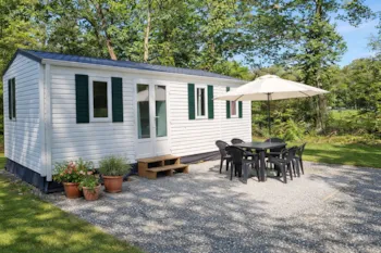 Huuraccommodatie(s) - Comfortabele Stacaravan Met 2 Slaapkamers En Airconditioning - Camping des Bains