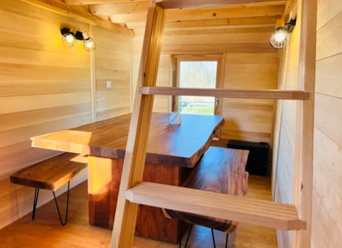 Location - Cabane Boréalis - image n°2 - Camping Le Domaine des Feuilles