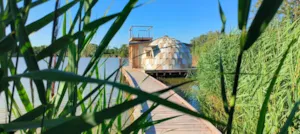 Locatif - Cabin Spa Les Flots - Camping Le Domaine des Feuilles