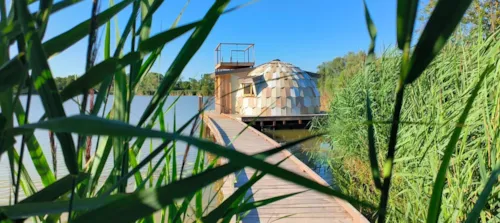 Location - Cabane Spa Les Flots - image n°1 - Camping Le Domaine des Feuilles